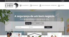 Desktop Screenshot of leonardolobo.com.br